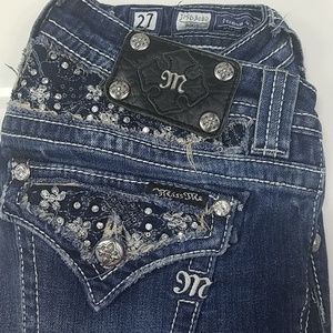 Women's Miss Me  boot cut Denim Jean's Size 27